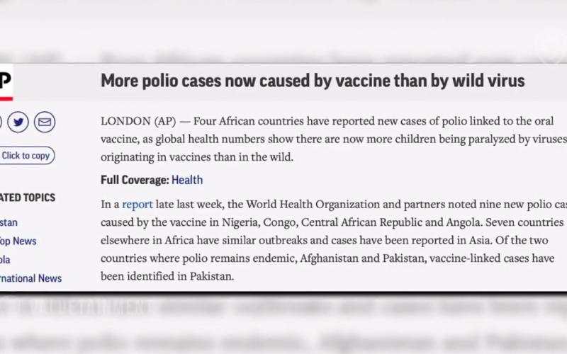 One conv. the "whoops" vaccine